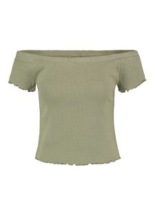 Urban Surface Koszulka w kolorze khaki rozmiar: XL. Brązowe bluzki Urban Surface, xl, bez wzorów, bez kołnierzyka, bez ramiączek. Za 28,64 zł.