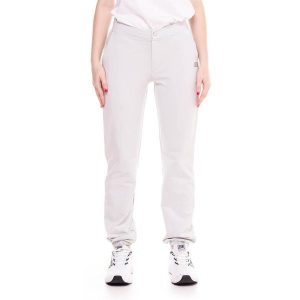 Spodnie dresowe z bawełna z kieszenie na co dzień. Szare spodnie dresowe LEONE 1947 APPAREL, bez wzorów, z bawełny. W wyprzedaży za 134,57 zł.