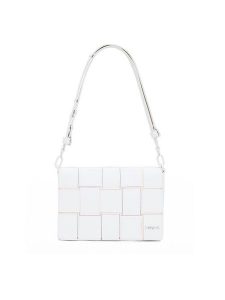 Desigual Torebka Yoko Blacno 25SAXPAQ Biały. Białe torebki klasyczne Desigual, bez wzorów, ze skóry, bez dodatków. Za 199,99 zł.