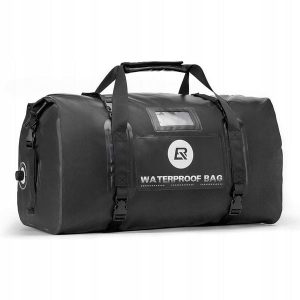 Rockbros torba motocyklowa sportowa 55l wodoodporna. Czarne torby podróżne i sportowe ROCKBROS, bez wzorów, z materiału, na ramię. Za 249,00 zł.