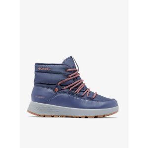 Buty zimowe damskie Columbia Slopeside Village Omni-Heat Mid. Niebieskie buty trekkingowe Columbia, bez zapięcia. Za 329,99 zł.