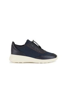 Geox Sneakersy "Alleniee" w kolorze granatowym rozmiar: 41. Niebieskie trampki Geox, bez wzorów, bez zapięcia. Za 210,81 zł.