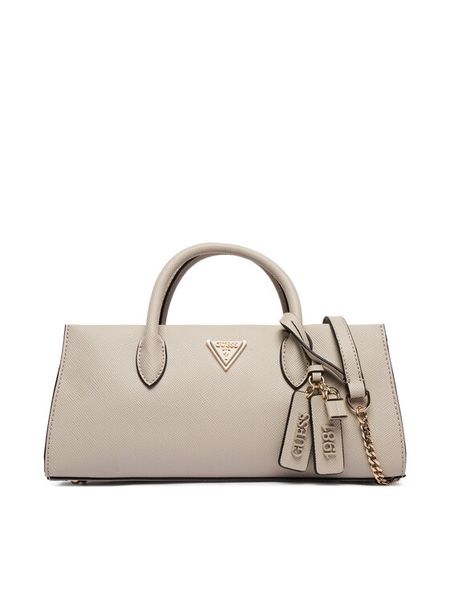 Guess Torebka Noelle II HWZG96 72040 Beżowy. Brązowe torebki klasyczne Guess, z aplikacjami, ze skóry, bez dodatków. Za 699,99 zł.