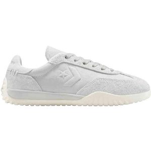 Buty sportowe damskie Converse Run Star Trainer. Szare trampki Converse, bez wzorów, z zamszu, bez zapięcia. W wyprzedaży za 390,00 zł.