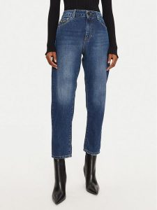 Babylon Jeansy EBJR06 Granatowy Regular Fit. Niebieskie jeansy Babylon, bez wzorów, z bawełny. Za 549,99 zł.