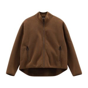 Damski polar CMP. Brązowe kurtki CMP, bez wzorów, z polaru, bez kaptura. Za 356,00 zł.