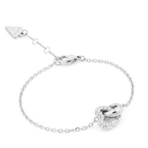 Bransoletka Guess. Szare bransoletki Guess, srebrne. Za 231,99 zł.