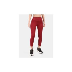 Damska legginsy fitness Kilpi RIVIAN-W. Czerwone legginsy Kilpi, bez wzorów, z nylonu. Za 256,81 zł.