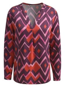 Milano Italy Bluzka w kolorze fioletowym rozmiar: 38. Różowe bluzki Milano Italy, bez wzorów, z wiskozy, bez kołnierzyka, bez ramiączek. Za 173,99 zł.