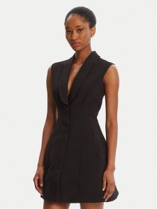 Bardot Sukienka koktajlowa Destene Hourglass 59724DB Czarny Regular Fit. Czarne kombinezony Bardot, m, bez wzorów, z syntetyku, wizytowe, bez kołnierzyka, bez ramiączek. Za 449,99 zł.