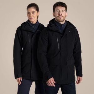 Kurtka wodoodporna Craghoppers Kiwi Pro. Szare kurtki Craghoppers, na lato, bez wzorów, bez kaptura. Za 501,95 zł.