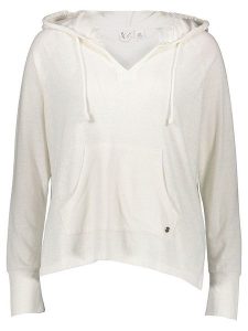 Roxy Bluza w kolorze białym rozmiar: S. Białe bluzy Roxy, s, bez wzorów, z kapturem. Za 127,35 zł.