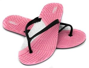 Japonki basenowe damskie Aqua Speed Bahama. Czerwone klapki Aqua-Speed, bez wzorów, z materiału, bez obcasa. Za 36,98 zł.