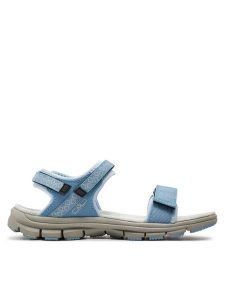CMP Sandały Jedha 3Q91106 Błękitny. Niebieskie buty trekkingowe CMP, z materiału, bez zapięcia. Za 169,99 zł.