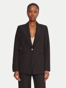 Maryley Marynarka 25IB187/M06/43NE Czarny Regular Fit. Czarne marynarki i żakiety Maryley, m, bez wzorów, z syntetyku. Za 409,99 zł.