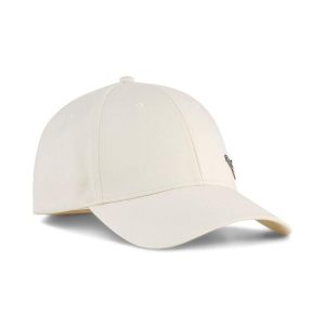 Czapka Puma Essentials Metal Puma Cat — Biała, roz. S. Białe czapki Puma, bez wzorów, klasyczne. Za 76,33 zł.