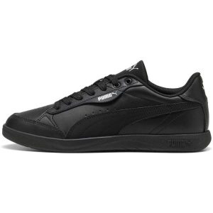 Adidasy Puma Vikky Star Go, Dla obu płci. Czarne buty sportowe Puma, bez wzorów, ze skóry ekologicznej, bez zapięcia, Puma Vikky. Za 390,00 zł.