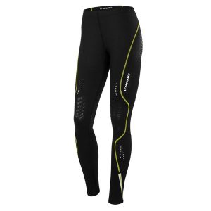 Legginsy techniczne do biegania damskie Viking Ingrid. Czarne legginsy Viking, bez wzorów. W wyprzedaży za 75,00 zł.