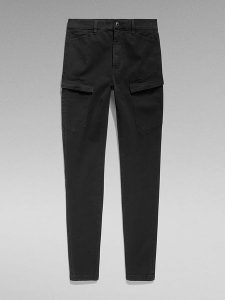 G-Star Bojówki - Skinny fit - w kolorze czarnym rozmiar: W30/L32. Czarne rurki G-Star. Za 166,88 zł.