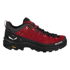 Buty trekkingowe damskie Salewa Alp Trainer 2 Gtx. Czarne buty trekkingowe Salewa, z materiału, bez zapięcia. Za 779,99 zł.