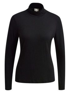 Milano Italy Koszulka w kolorze czarnym rozmiar: M. Czarne bluzki Milano Italy, m, bez wzorów, bez kołnierzyka, bez ramiączek. Za 78,99 zł.