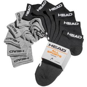 Head Elements Skarpety Sneaker 11-pack Czarny-Szary 35-38. Czarne skarpetki Head, bez wzorów. Za 183,99 zł.