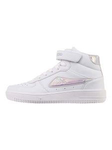 Kappa Sneakersy "Bash Mid" w kolorze białym rozmiar: 39. Białe trampki Kappa, bez wzorów, za kostkę, bez zapięcia. Za 127,35 zł.