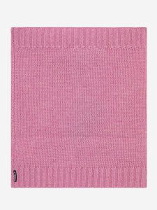 Ecoalf Wełniany szal-koło w kolorze jasnoróżowym - 24,5 x 30 cm rozmiar: onesize. Różowe szaliki Ecoalf, bez wzorów, ze skóry. Za 105,38 zł.
