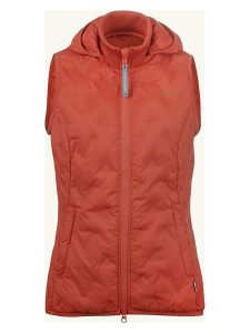 Finside Kamizelka "Liiki" w kolorze pomarańczowym rozmiar: 38. Pomarańczowe kamizelki Finside, bez wzorów, bez kołnierzyka, bez ramiączek, bez kaptura. Za 136,13 zł.