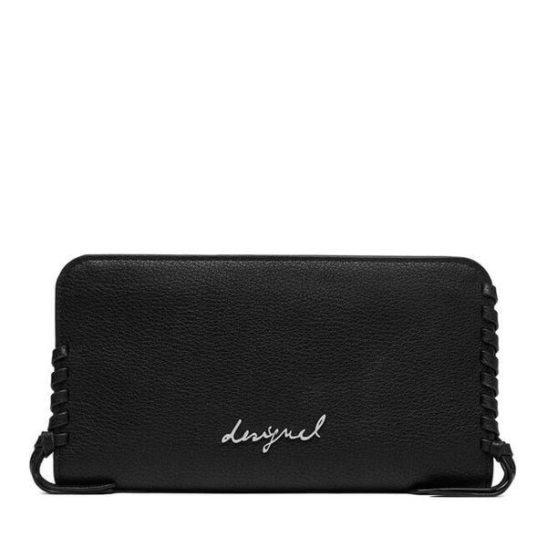 Portfel Desigual. Czarne portfele Desigual, bez wzorów. Za 249,99 zł.