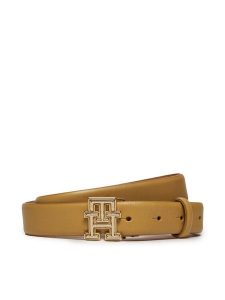 Tommy Hilfiger Pasek Damski Th Logo Bombe 2.5 AW0AW16028 Brązowy. Brązowe paski TOMMY HILFIGER, bez wzorów, ze skóry. Za 139,99 zł.