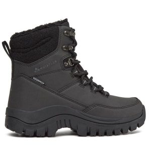 Śniegowce Whistler. Czarne buty zimowe WHISTLER, bez obcasa, bez zapięcia. Za 469,99 zł.