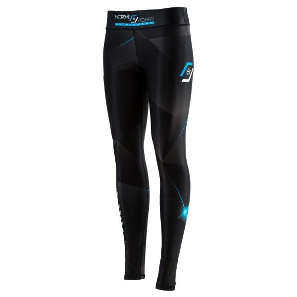 Legginsy sportowe damskie EXTREME HOBBY MT SPORT. Niebieskie legginsy EXTREME HOBBY, bez wzorów, z elastanu. Za 218,00 zł.
