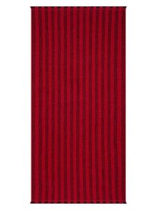 Egeria Chusta hammam "Pestemal" w kolorze czerwonym rozmiar: 80x180 cm. Czerwone apaszki i chusty Egeria, bez wzorów, z bawełny, biznesowe. Za 26,99 zł.