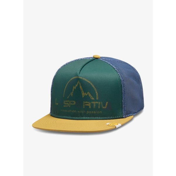 Czapka z daszkiem La Sportiva LS Trucker. Zielone czapki La Sportiva, bez wzorów, sportowe. Za 125,99 zł.