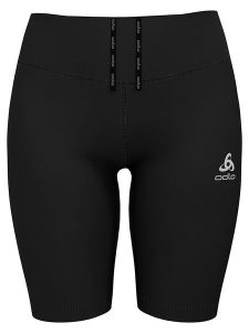 Odlo Szorty "Essential" w kolorze czarnym do biegania rozmiar: S. Czarne spodenki sportowe ODLO, s, bez wzorów, z materiału, do biegania. Za 131,74 zł.