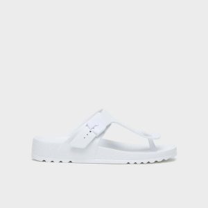 Klapki basenowe damskie do pływania Bahia Flip-Flop białe. Białe klapki Scholl, bez wzorów, z materiału, bez obcasa. Za 116,99 zł.