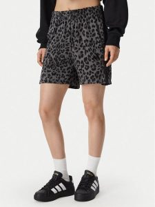 Adidas Szorty sportowe Seasonal Essentials Animal Print KS7994 Szary Regular Fit. Szare spodenki sportowe ADIDAS, m, bez wzorów, z bawełny. Za 179,99 zł.