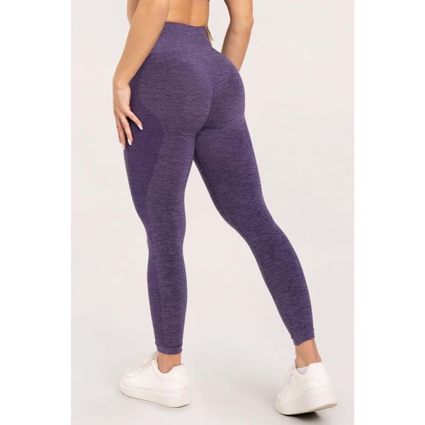 Legginsy fitness damskie Gym Glamour seamless. Fioletowe legginsy GYM GLAMOUR, bez wzorów. Za 169,99 zł.