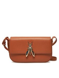 Patrizia Pepe Torebka 8B0231/L061 Brązowy. Brązowe torebki klasyczne Patrizia Pepe, bez wzorów, ze skóry, bez dodatków. Za 649,99 zł.