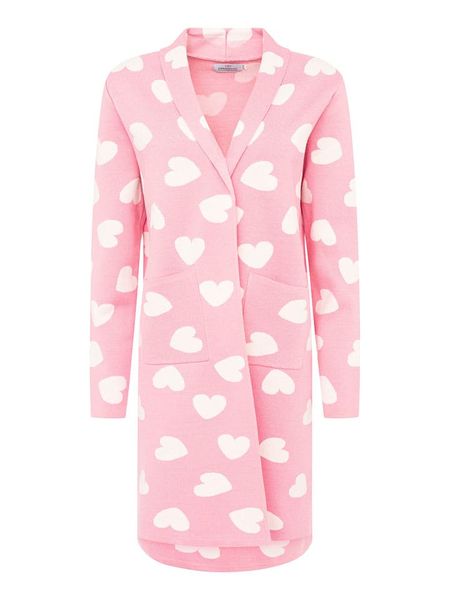 Zwillingsherz Kardigan w kolorze jasnoróżowym rozmiar: S/M. Różowe kardigany Zwillingsherz. Za 117,73 zł.