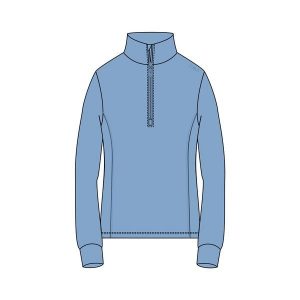 Golf damska turystyczne CMP 3G27836. Niebieskie golfy CMP, bez wzorów. Za 172,50 zł.