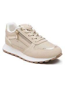 Foreverfolie Sneakersy w kolorze khaki rozmiar: 38. Brązowe trampki Foreverfolie, bez wzorów, bez zapięcia. Za 104,95 zł.