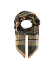 Barbour Chusta Kinsale zielBARBOUR-LSC0490 Zielony. Zielone apaszki i chusty Barbour, bez wzorów, z poliesteru. Za 179,99 zł.