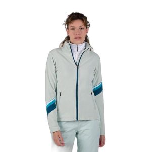 Damski polar rozpinany na całej długości Rossignol Strawpile. Niebieskie kurtki sportowe Rossignol, na zimę, bez wzorów, z polaru, bez kaptura, narciarskie. Za 337,05 zł.