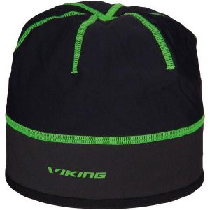 Czapka do biegania dla dorosłych Viking Palmer GORE-TEX Infinium z Windstopper. Czarne czapki Viking, bez wzorów, z gore-texu, sportowe. Za 89,90 zł.