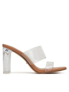 DeeZee Klapki LS5216-01 Przezroczysty. Klapki DeeZee, bez wzorów, z materiału, bez obcasa. Za 119,99 zł.