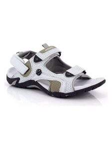 Kimberfeel Sandały "Scala" w kolorze białym rozmiar: 37. Białe sandały Kimberfeel, bez wzorów, z otwartym noskiem, bez obcasa, bez zapięcia. Za 121,99 zł.