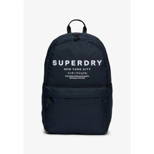 Plecak damski Superdry Graphic Montana. Niebieskie plecaki Superdry. Za 273,55 zł.