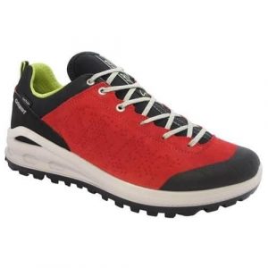 Buty trekkingowe damskie Grisport Grigio Scamosciato. Czerwone buty trekkingowe Grisport, z gumy, bez zapięcia. Za 345,00 zł.